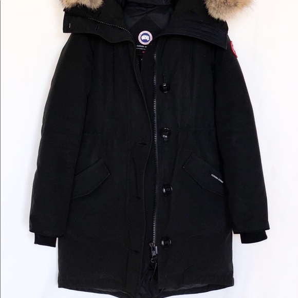 Canada Goose Rossclair Fur Trim Down Parka - Picture 5 of 8